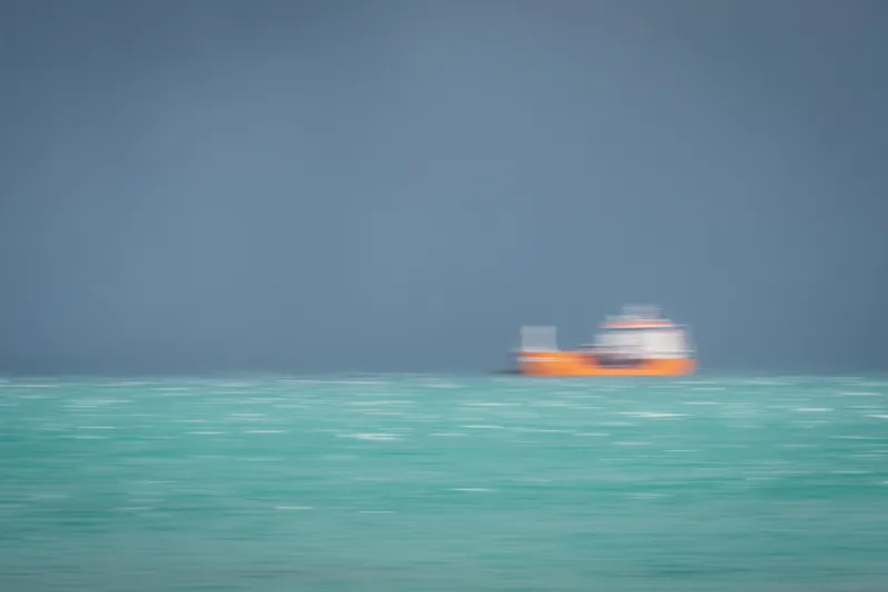 Shipping lane, North Atlantic. 2020.